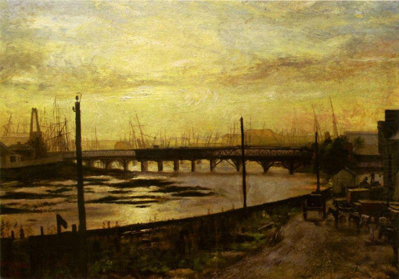 Falls Bridge, Melbourne, Frederick Mccubbin